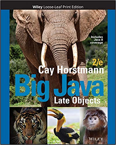 Big Java: Late Objects (2nd Edition)